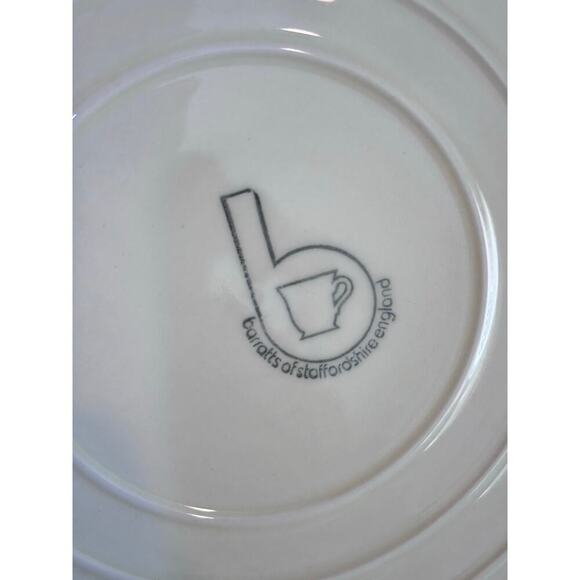 Vintage Barratt's Staffordshire England Barratts Collector Christmas Plate Santa - Picture 2 of 4